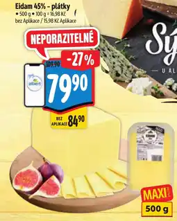 Albert Eidam 45% - plátky nabídka