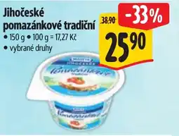 Albert Madeta Jihočeské pomazánkové tradiční nabídka
