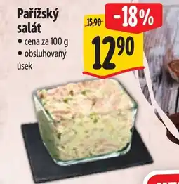Albert Pařížský salát nabídka