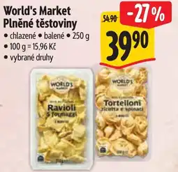 Albert World's Market Plněné těstoviny nabídka