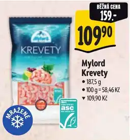 Albert Mylord Krevety nabídka