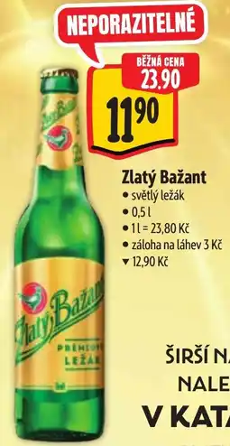 Albert Zlatý Bažant nabídka