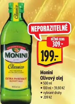 Albert Monini Olivový olej nabídka