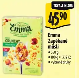 Albert Emma Zapékané müsli nabídka