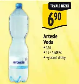 Albert Artesie Voda nabídka