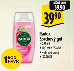 Albert Radox Sprchový gel nabídka