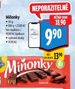 Albert Opavia Miňonky nabídka