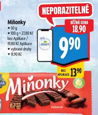 Albert Opavia Miňonky nabídka