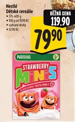 Albert Nestlé Dětské cereálie nabídka