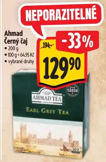 Albert Ahmad Černý čaj nabídka