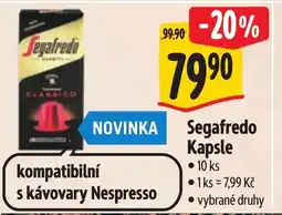 Albert Segafredo Kapsle nabídka