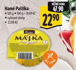 Albert Hamé Paštika nabídka