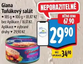 Albert Giana Tuňákový salát nabídka