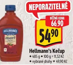 Albert Hellmann's Kečup nabídka