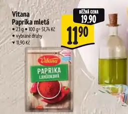 Albert Vitana Paprika mletá nabídka