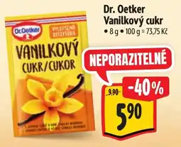 Albert Dr. Oetker Vanilkový cukr nabídka