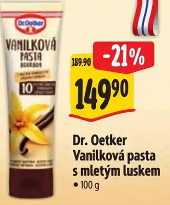 Albert Dr. Oetker Vanilková pasta s mletým luskem nabídka