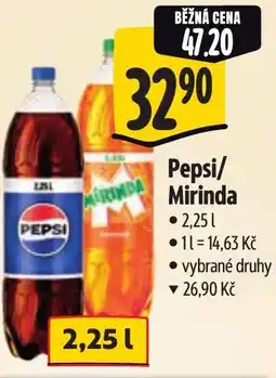 Albert Pepsi/ Mirinda nabídka