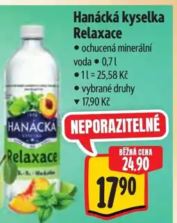 Albert Hanácká kyselka Relaxace nabídka