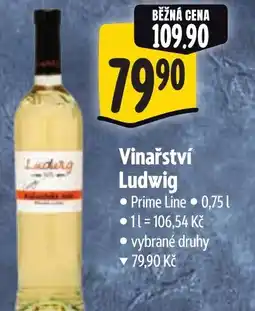 Albert Vinařství Ludwig nabídka