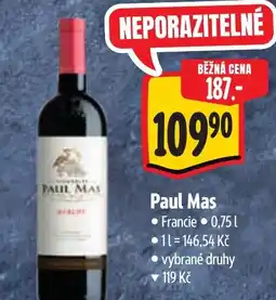 Albert Paul Mas nabídka
