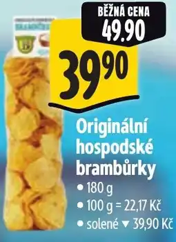 Albert Originální hospodské brambůrky nabídka