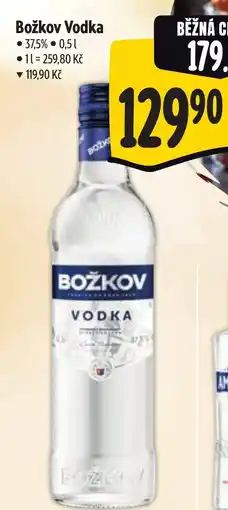 Albert Božkov vodka nabídka