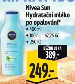 Albert Nivea Sun Hydratační mléko po opalování nabídka