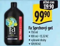 Albert Fa Sprchový gel nabídka