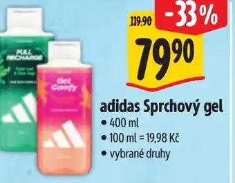Albert Adidas Sprchový gel nabídka