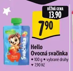 Albert Hello Ovocná svačinka nabídka