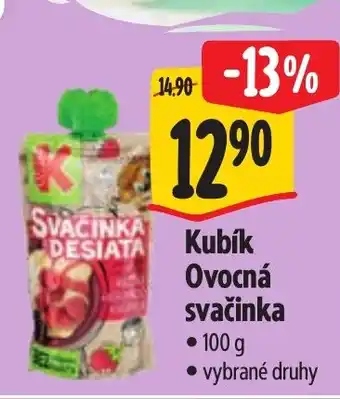 Albert Kubík Ovocná svačinka nabídka