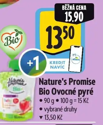 Albert Nature's Promise Bio Ovocné pyré nabídka