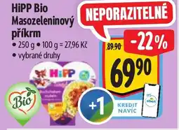 Albert HiPP Bio Masozeleninový příkrm nabídka
