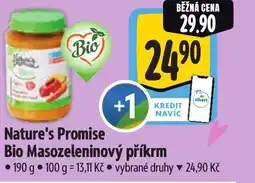 Albert Nature's Promise Bio Masozeleninový příkrm nabídka