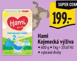 Albert Hami Kojenecká výživa nabídka