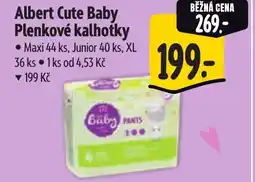 Albert Albert Cute Baby Plenkové kalhotky nabídka