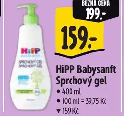 Albert HiPP Babysanft Sprchový gel nabídka