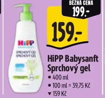 Albert HiPP Babysanft Sprchový gel nabídka