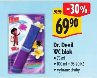 Albert Dr. Devil WC blok nabídka