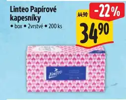 Albert Linteo Papírové kapesníky nabídka