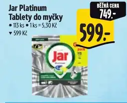 Albert Jar Platinum Tablety do myčky nabídka