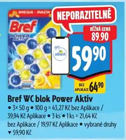 Albert Bref WC blok Power Aktiv nabídka