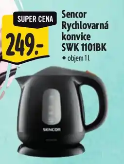Albert Sencor Rychlovarná konvice SWK 1101BK nabídka
