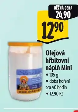 Albert Olejová hřbitovní náplň Mini nabídka
