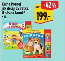 Albert Kniha Poznej jak dělají zvířátka, U nás na farmě nabídka