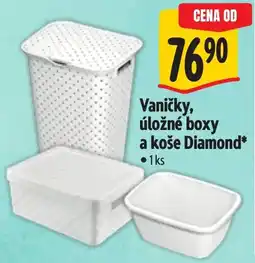 Albert Vaničky, úložné boxy a koše Diamond nabídka