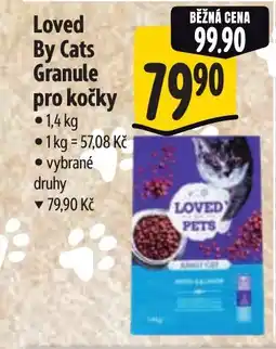 Albert Loved By Cats Granule pro kočky nabídka
