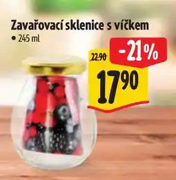 Albert Zavařovací sklenice s víčkem nabídka