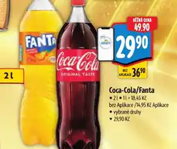 Albert Coca-Cola/Fanta nabídka